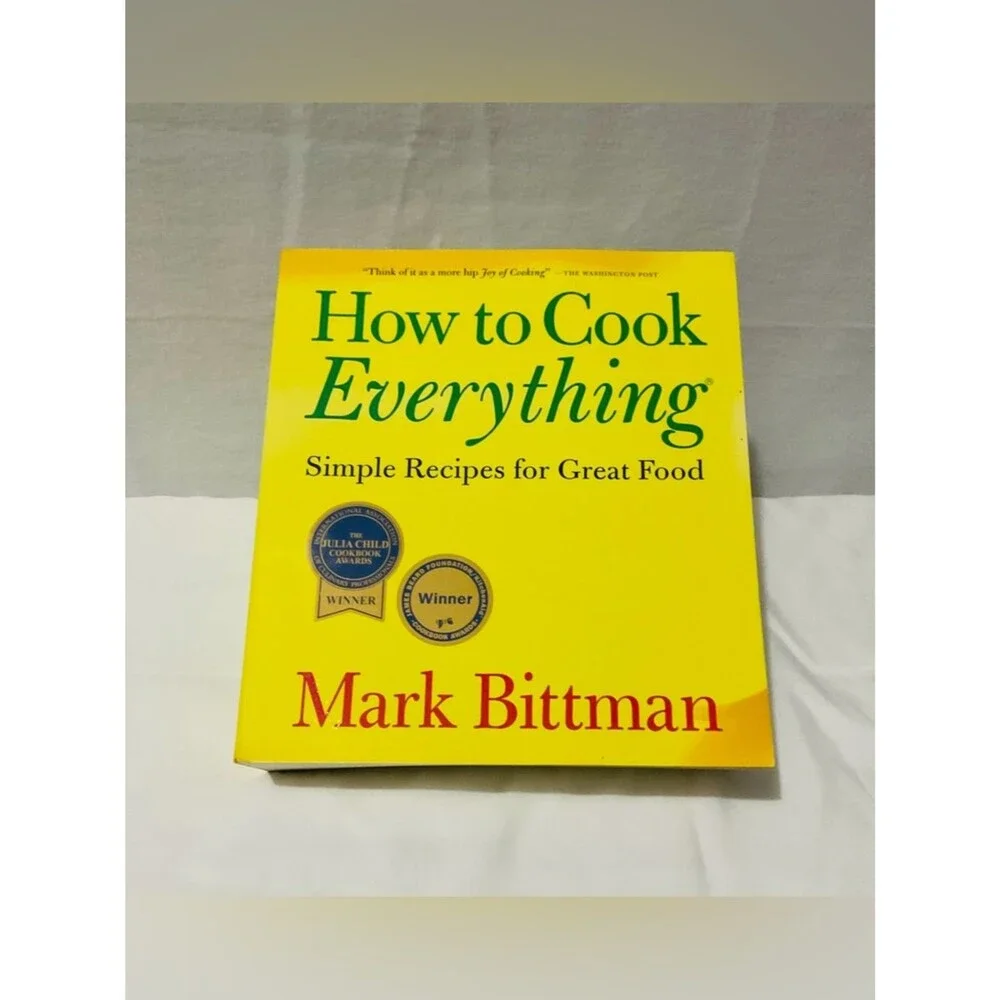 How to Cook Everything by Mark Bittman - Yellow Cover